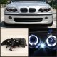 BMW 3 Series Sedan 1999-2001 Black Halo Projector Headlights