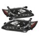 Toyota Camry 2007-2009 Black Projector Headlights with LED