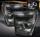 Ford F550 Super Duty 2011-2014 Smoked Halo Projector Headlights with LED DRL