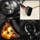 VW Jetta 2006-2009 Black HID Projector Headlights LED DRL