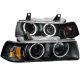 BMW 3 Series Coupe 1992-1998 Projector Headlights Black CCFL Halo