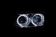 GMC Sierra 1999-2006 Clear Projector Headlights with Halo