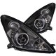 Toyota Celica 2000-2005 Projector Headlights Black Halo LED