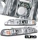 Acura Integra 1990-1993 Chrome Euro Headlights