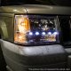 Jeep Grand Cherokee 1993-1998 Clear Euro Headlights with LED