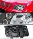 VW Jetta 1999-2004 TYC Black Euro Headlights