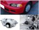 Honda Civic 1992-1995 JDM Black Euro Headlights