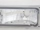 Chevy 3500 Pickup 1994-2000 Clear Front Bumper Lights