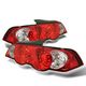 Acura RSX 2002-2004 Red and Clear LED Tail Lights