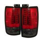 Ford Expedition 1997-2002 Red and Smoked LED Tail Lights