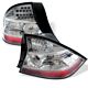 Honda Civic Coupe 2004-2005 Clear LED Tail Lights