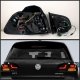 VW Golf 2010-2011 Black LED Tail Lights