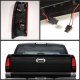 Chevy Silverado 1999-2002 Red and Smoked LED Tail Lights