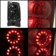 Dodge Ram 1994-2001 Red Smoked Ring LED Tail Lights