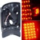 Dodge Ram 2500 1994-2002 Red and Smoked LED Tail Lights