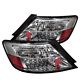 Honda Civic Coupe 2006-2010 Clear LED Tail Lights