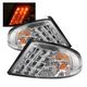 Dodge Stratus 2001-2006 Clear LED Tail Lights