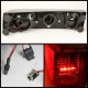 Ford Mustang 1987-1993 Red and Clear LED Tail Lights