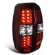 Chevy Avalanche 2007-2013 LED Tail Lights Red and Clear