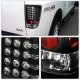 Nissan Titan 2004-2012 Black LED Tail Lights