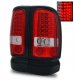 Dodge Ram 1994-2001 LED Tail Lights Red and Clear