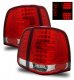 Lincoln Navigator 2003-2006 Red and Clear LED Tail Lights