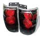 Ford Expedition 1997-2001 Black Altezza Tail Lights