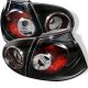 VW Golf 2006-2009 Black Altezza Tail Lights