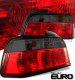 BMW 3 Series Coupe 1992-1998 Euro Tail Lights Red and Smoked