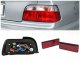 BMW 3 Series Coupe 1992-1998 Euro Tail Lights Red and Clear