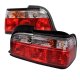 BMW 3 Series Coupe 1992-1998 Euro Tail Lights Red and Clear