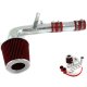 Dodge Neon 2000-2005 Polished Cold Air Intake with Red Air Filter