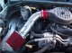 Dodge Durango 1997-2003 Polished Short Ram Intake with Red Air Filter