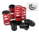 Honda Accord 1990-1997 Red Coilovers Lowering Springs Kit with Scale