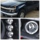 GMC Canyon 2004-2012 Black Halo Projector Headlights and Bumper Lights