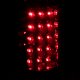Chevy 2500 Pickup 1988-1998 LED Tail Lights Red and Smoked