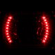 Jeep Cherokee 1997-2001 Headlights Red LED and Clear Bumper Lights Side Marker