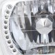 Chevy 1500 Pickup 1988-1998 7 Inch Green LED Sealed Beam Headlight Conversion
