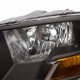 Dodge Ram 2500 2010-2012 Black Headlights