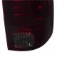 Dodge Ram 2500 2010-2015 LED Tail Lights Red Smoked