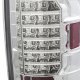 Dodge Ram 3500 2010-2018 LED Tail Lights Chrome Clear