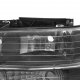 Chevy Suburban 2000-2006 Black Headlights and Bumper Lights