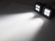 Jeep Wrangler JK 2007-2015 Dual Spot Beam LED Windshield Lights and Mount