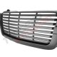 Chevy Silverado 1500HD 2003-2004 Black Front Grille and Halo Headlights