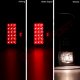 Ford F550 Super Duty 2005-2007 Clear Headlights and Red LED Tail Lights