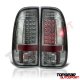 Ford F350 Super Duty 2005-2007 Smoked Headlights and LED Tail Lights