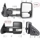 Chevy Silverado 2014-2018 Towing Mirrors Clear LED Lights Power Heated