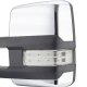 GMC Sierra Denali 2003-2006 Chrome Towing Mirrors Clear LED Lights Power Heated