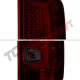GMC Sierra 1500 2014-2018 Custom LED Tail Lights Tinted Red