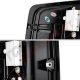 Chevy Silverado 1500 2014-2018 Black Smoked LED Tail Lights Tube Bar